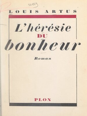 cover image of L'hérésie du bonheur